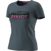 Tričko DYNAFIT Transalper Graphic S/S Tee W Cinder Sivá M