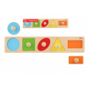 Teddies Vkládačka dřevěná - geometrické tvary