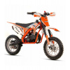 Motocykl Minicross ASIX 706 49cc E-start Bílo-oranžová