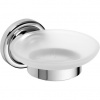 Bemeta Retro sklenený dávkovač mydla 110x65x138 mm, chróm 144308022