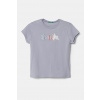 Detské bavlnené tričko United Colors of Benetton fialová farba, 3I1XC10MZ 3I1XC10MZ.G.Seasonal 150