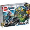 LEGO stavebnice LEGO Super Heroes 76142 Avengers: Zbesilý útok na motorke (5702016618044)