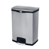 Nášľapný zberač odpadkov z ušľachtilej ocele SLIM JIM® ,objem 90 l Rubbermaid