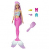 Mattel Barbie Rozprávková s dlhými vlasmi morská panna