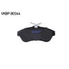 SKF Sada brzdových platničiek kotúčovej brzdy SKF VKBP 80344