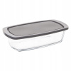 SKLENENÁ NÁDOBA NA POTRAVINY 27x14 CM LOAF GLASS