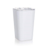 BRILANZ Téglik na kefky s delítkom 7,3 x 7,3 x 11,5 cm, biely