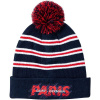 Fan-shop čiapka PSG Pompon Stripe