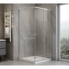 Aqualine AGGA štvorcová sprchová zástena 900x900mm, číre sklo HLF909Y