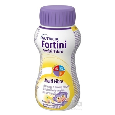 Fortini Multi Fibre pre deti výživa s banánovou príchuťou 1x200 ml