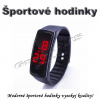 Športové digitálne hodinky QUEEN-US 0218, čierne