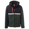 Payper WISE PAD Zateplená softshellová bunda S, Forest green-Black