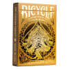 Karty do hry Bicycle Gold Dragon, zlatý balíček PREMIUM