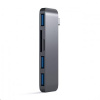 SATECHI USB-C HUB čítačka SD pre MacBook GRAY (ST-TCUHM)
