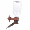 Madan Water Adapter With Bottle - automatická napájačka pre psov, s 330ml fľašou - Hnedá
