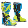 Moto topánky FORMA PREDATOR 2.0 svetlo modro/žltá fluo - Veľkosť 41