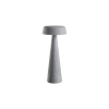 PLUST collection Stolová lampa Fade, vysoká, Farba svetlošedá