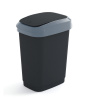 KIS Kôš na odpad Dual Touch Bin M - 25L, čierny