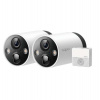 TP-Link Tapo C420S2 - 2×Tapo C420, 1×Tapo H200 - Venkovní IP kamery na baterii, WiFi, 2K QHD (2560 × 1440 px) 113° ONVIF (Tapo C420S2)