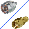 Pigtail 0.5m RF240 6GHz N-Male / RpSMA-Female