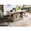 Bighome - IRON Jedálenský stôl mango 180x90x76 béžový lakovaný