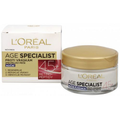 L'Oréal Paris Age Specialist 45+ nočný krém 50 ml