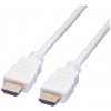 Value HDMI kabel Zástrčka HDMI-A, Zástrčka HDMI-A 10.00 m bílá 11.99.5710 standardní HDMI HDMI kabel