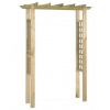 Drevený oblúk v tvare ruže 150x60x204 cm (Záhradná pergola 1500x60x204 cm )
