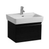 Laufen Pro - Umývadlová skrinka, 570x450x390 mm, 1 zásuvka, wenge H4830410954231