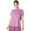 Dámske tričká Asics Padel Court Short Sleeve - Fialový (S)