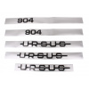 Samolepky Ursus 904 Set.