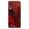 Odolné silikónové puzdro iSaprio - RedMarble 17 - Huawei P20 Pro