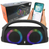 Veľký bezdrôtový reproduktor Prenosný Bluetooth BOOMBOX USB AUX MP3 LED RGB