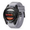 BStrap Silicone Acton remienok na Garmin Fenix 5, gray SGA001C05
