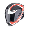 Moto prilba SCORPION EXO-1400 EVO II CARBON AIR ENKO čierno/červeno/biela - Veľkosť XS