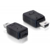Redukce miniUSB B(M) - microUSB B(F)
