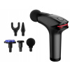 Verk 24577 Masážna pištoľ 30W, 5x nástavec, čierna