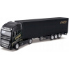 VOLVO FH16 GLOBETROTTER 750 TRAKTOR S NÁVESOM BBURAGO 1:43 ČIERNY
