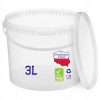Plastikové vedro s vekom 3 litre na POTRAVINY!