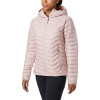 Columbia POWDER LITE HOODED JACKET ružová Dámska bunda S