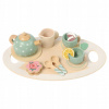 Drevená Súprava na Čaj Kruzzel Servis na Hranie pre Deti Príslušenstvo