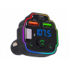 FM Transmitér Bluetooth handsfree sada + RGB nabíjačka