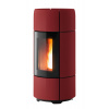 CURVE 8 M kachle na pelety MCZ Farba: Bordová, Výkon: 8 kW, Model: Comfort Air
