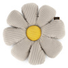 Dekoratívny vankúš FLOWER 40 béžový / žltý