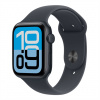 Apple Watch SE 3 GPS + Cellular 44mm Polnočný hliník s polnočným športovým remienkom - S/M MEPH4WF-A