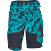 CERVA NEURUM CAMOU šortky| petrolejová 64