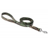 Firedog BioThane Vodítko 25 mm 1,2 m s rúčkou & D-krúžkom camo khaki