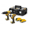 Sada akumulátorového nářadí DEWALT DCK2060D2T-QW 18V