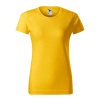 MALFINI Tričko Basic 134, krátký rukáv, dámské MAL-1340417 2XL Žlutá