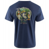 Grundéns Tričko Dark Seas X Grundens Watchman SS T-Shirt Dark Navy - XL